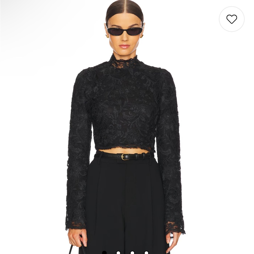 Stone Cold Fox x REVOLVE Sophia Top in Black